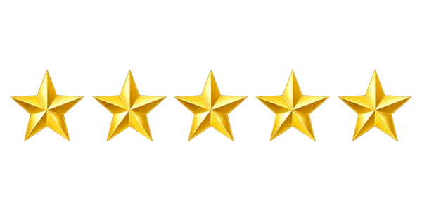 Five golden stars
